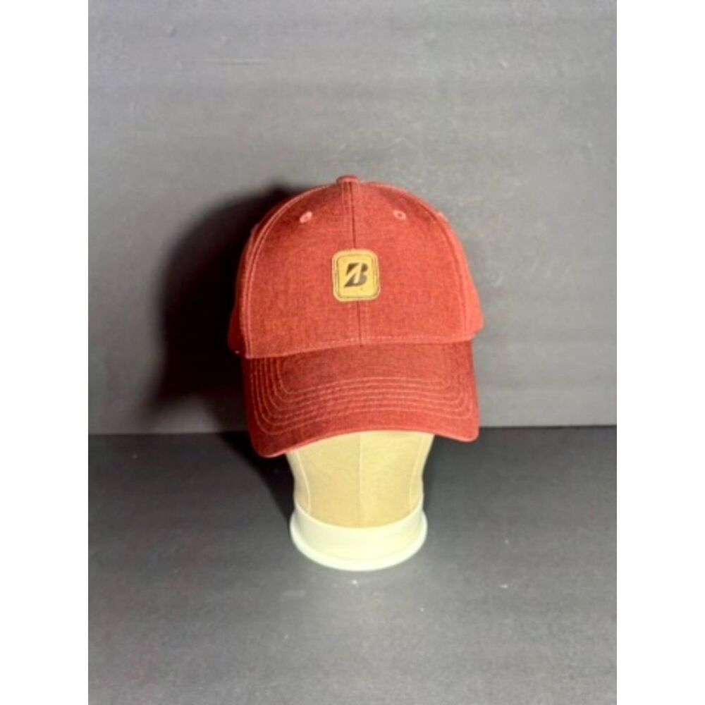 Bridgestone Golf Red Strapback Hat Adjustable Cap… - image 1
